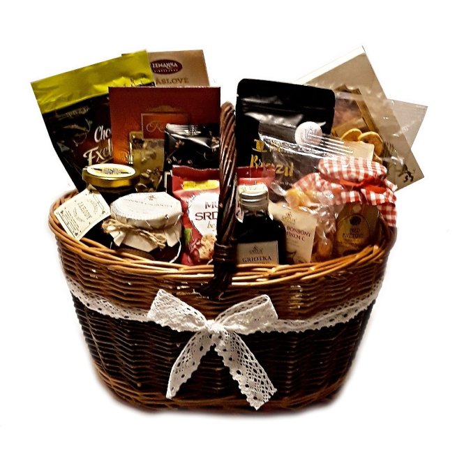 Sladký dárkový  koš