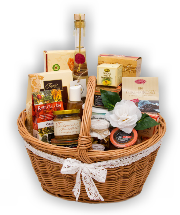 Svatební dárkový koš